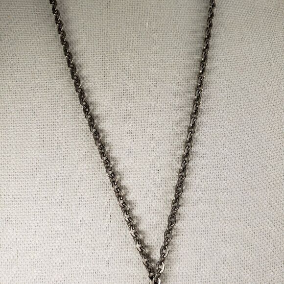 Vintage 1960'S Mid Century Jorgen Jensen Denmark Pewter #187 Nordic Ship Pendant - Picture 8 of 12